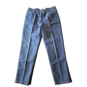 Levis 512 Jeans Womens 14M Blue Denim Tapered Slim Fit Leg High Rise Trousers